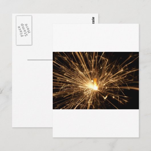 Wunderkerze Briefkaart (Voorkant / Achterkant)