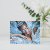 Wunderschöne Ballerina im Tutu  Briefkaart (Staand voorkant)