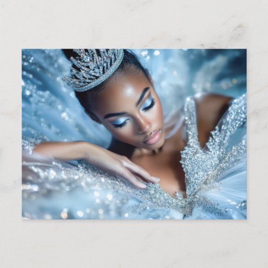 Wunderschöne Ballerina im Tutu  Briefkaart (Voorkant)