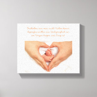 Wunderschöne Sternenkind Leinwand Canvas Afdruk