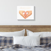 Wunderschöne Sternenkind Leinwand Canvas Afdruk (Insitu (Slaapkamer))