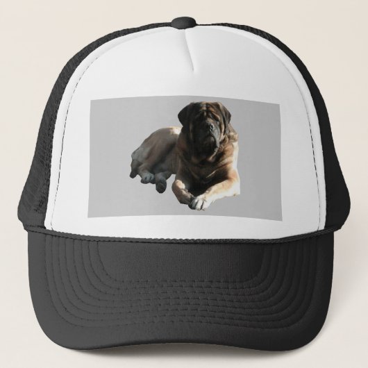 Wunderschöner Mastiff Kappe Trucker Pet (Voorkant)