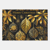 Wunderschönes Weihnachtspapier mit Weihnachtskugel Inpakpapier Vel (Voorkant 2)