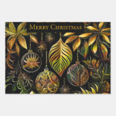 Wunderschönes Weihnachtspapier mit Weihnachtskugel Inpakpapier Vel (Voorkant)