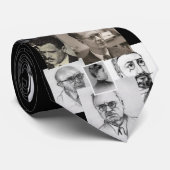 Wundt, Binet, Sigmund_freud_Calkins._Skinn...Strop Stropdas (Opgerold)