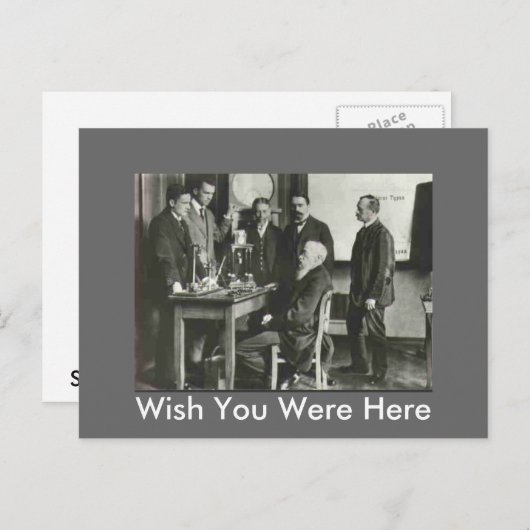 Wundt's Lab Briefkaart (Voorkant / Achterkant)