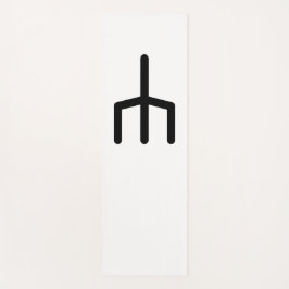 WUNJO Noordse Rune (Vreugde, Harmonie) | Elder Fut Yogamat