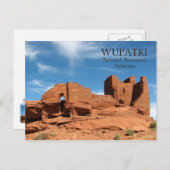 Wupatki Briefkaart! Briefkaart (Voorkant / Achterkant)