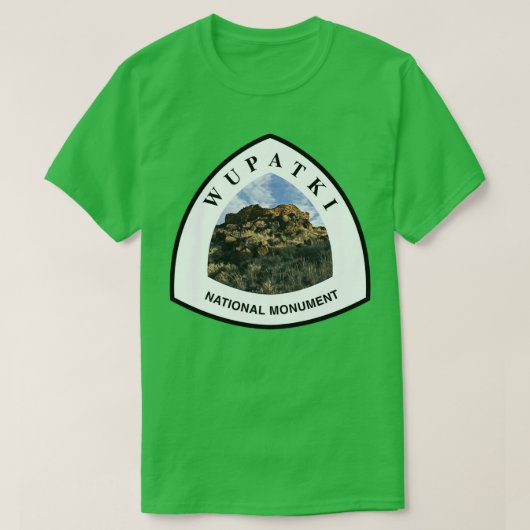 Wupatki National Monument trail marker T-shirt (Design voorkant)