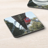 Wuppertal drijvende trein/Wuppertaler Schwebebahn Bier Onderzetter (Linkerzijde)