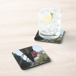 Wuppertal drijvende trein/Wuppertaler Schwebebahn Bier Onderzetter