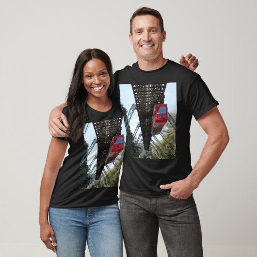 Wuppertal drijvende trein/Wuppertaler Schwebebahn T-shirt (Unisex)