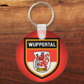 Wuppertal Flag Sleutelhanger (Voorkant)