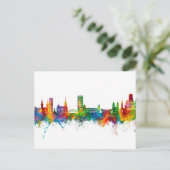 Wuppertal Germany Skyline Briefkaart (Staand voorkant)