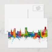 Wuppertal Germany Skyline Briefkaart (Voorkant / Achterkant)