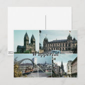 Wuppertal Photo Collage Briefkaart (Voorkant / Achterkant)