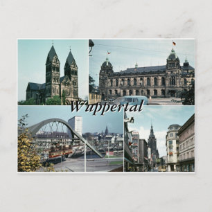  Wuppertal Photo Collage Briefkaart