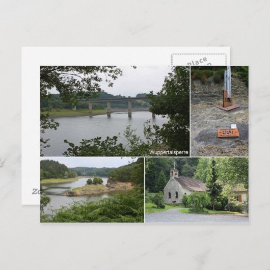 Wuppertalsperre Briefkaart (Voorkant / Achterkant)