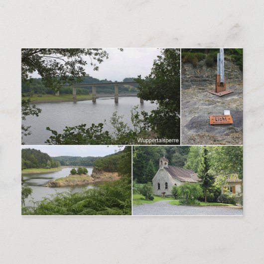 Wuppertalsperre Briefkaart (Voorkant)