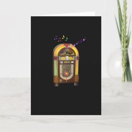 WURLITZER HET WENSKAART VAN DE JUKE-BOX KAART