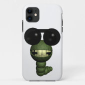 Wurm mit Sonnenbrille Case-Mate iPhone Case (Achterkant)