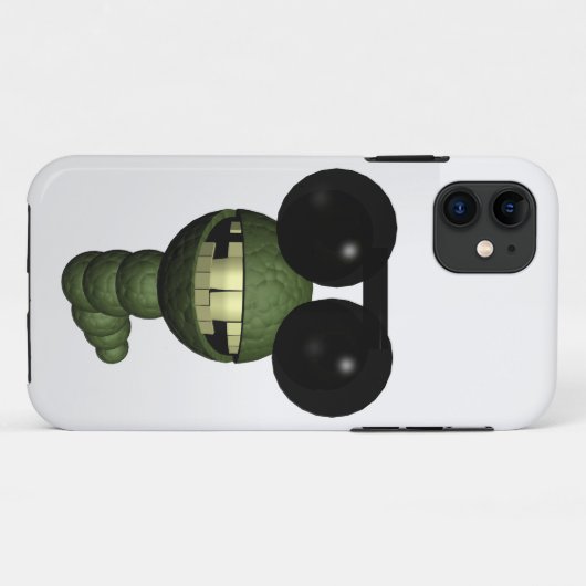 Wurm mit Sonnenbrille Case-Mate iPhone Case (Achterkant (horizontaal))