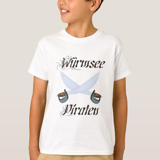 Würmsee Piraten T-shirt (Voorkant)