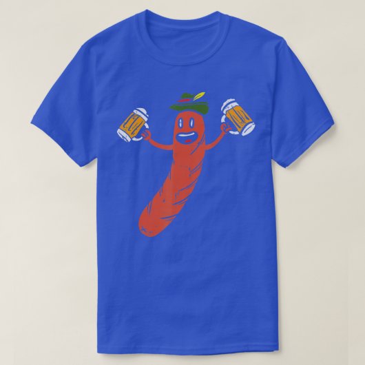 Wurst Sausage Oktoberfest Funny German Festival Me T-shirt (Design voorkant)