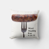 Wurst Wedding Pillow Kussen (Voorkant)