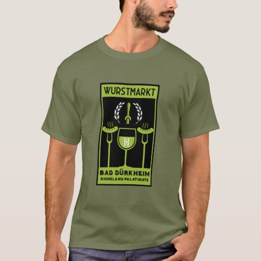 Wurstmarkt Bad Dürkheim T-shirt (Voorkant)
