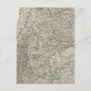 Wurtemberg, Baden Briefkaart