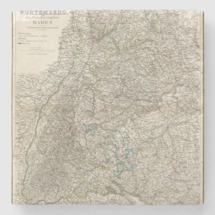 Wurtemberg, Baden Stenen Onderzetter