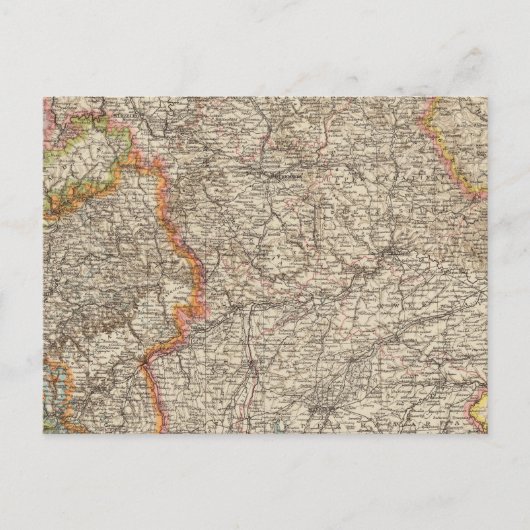 Wurtemberg, Beieren Briefkaart (Voorkant)