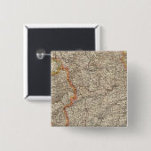 Wurtemberg, Beieren Vierkante Button 5,1 Cm (Voorkant /achterkant)