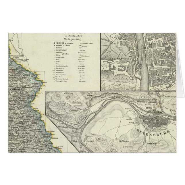 Wurzburg, Beieren, Regensburg (Voorkant Horizontaal)