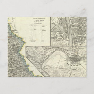 Wurzburg, Beieren, Regensburg Briefkaart