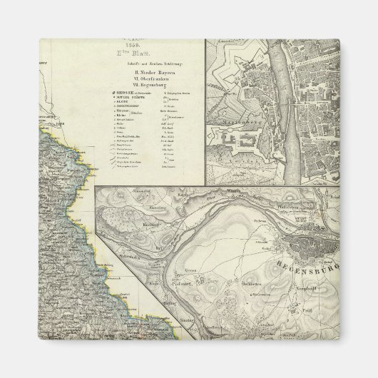 Wurzburg, Beieren, Regensburg Magneet