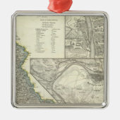 Wurzburg, Beieren, Regensburg Metalen Ornament (Voorkant)