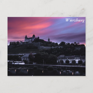 Würzburg, Duitsland Briefkaart