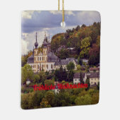 Wurzburg Duitsland kerstversiering Keramisch Ornament (Rechts)