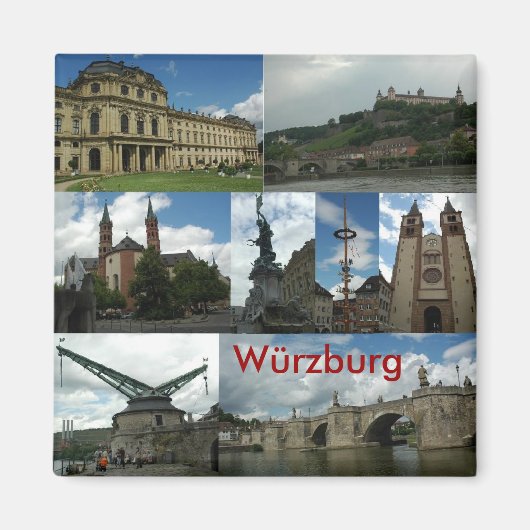 würzburg magneet (Voorkant)