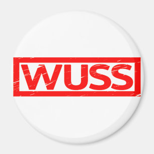 Wuss Stamp Magneet