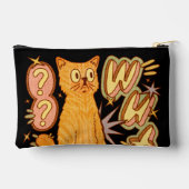 Wut? / Een Oranje kattenillustratie Etui (Achterkant)