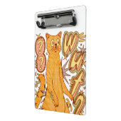 Wut? / Een Oranje kattenillustratie Mini Klembord (Angled2)
