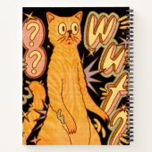 Wut? / Een Oranje kattenillustratie Notitieboek (Achterkant)