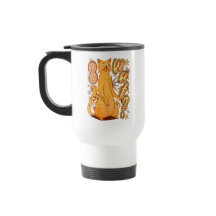 Wut? / Een Oranje kattenillustratie