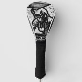 Wutang Cat DJ Style Golfheadcover (Voorkant)