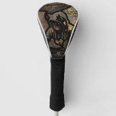 Wutang Cat DJ Style Golfheadcover (Voorkant)