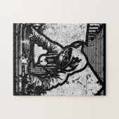 Wutang Cat DJ Style Legpuzzel (Horizontaal)