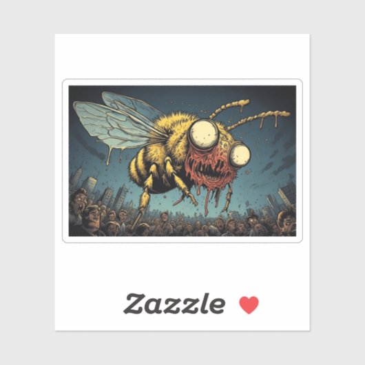 WuTang Clan Bee  Streetwear Design Sticker (Vel)